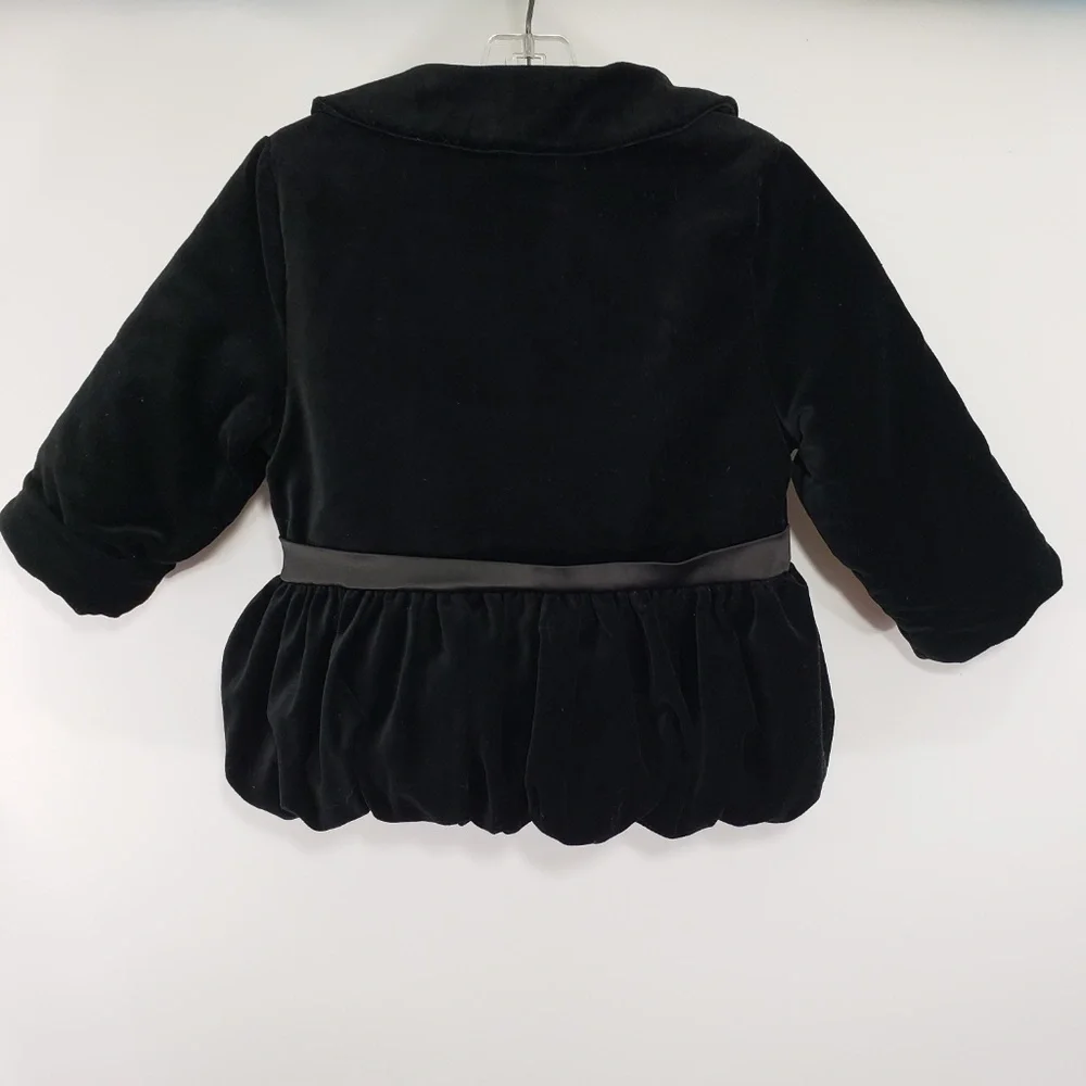 Wendy Bellissimo Black Velvet Dressy Jacket, 24‎ mo